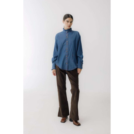 PRE VENTA Camisa Ota Jean Azul