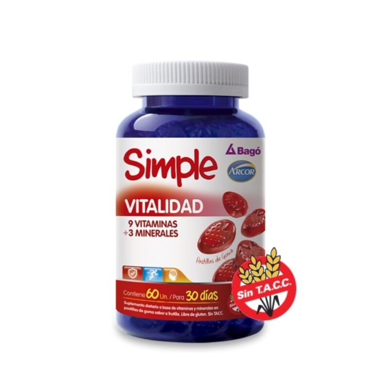 Simple Vitalidad 60 Uds. Simple Vitalidad 60 Uds.