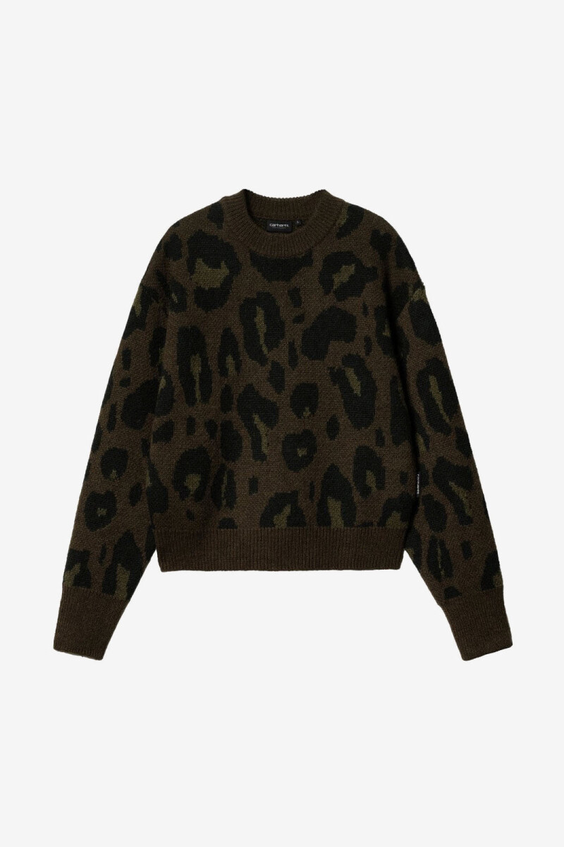 W' Merton Sweater Leopardo