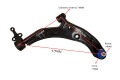 Parilla De Suspension Delantera Nissan Sentra B15 01-06 Der Parilla De Suspension Delantera Nissan Sentra B15 01-06 Der