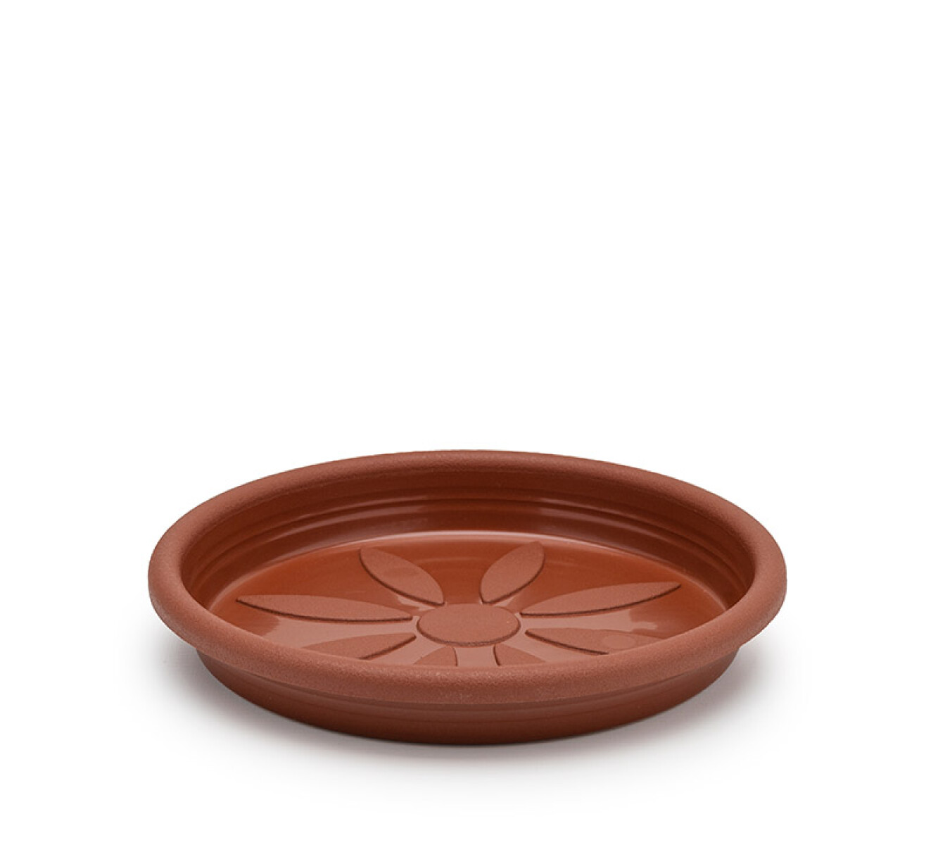 PLATO REDONDO N2 TERRACOTA REF 0208 - TERRACOTA 