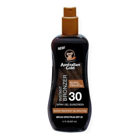 Spray bronceador instantáneo Australian Gold SPF 30 237ml Spray bronceador instantáneo Australian Gold SPF 30 237ml