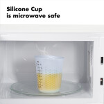 OXO GG JUEGO DE TAZAS MEDIDORAS DE SILICONA APRETAR Y VERTER - MINI, 1 TAZA, 2 TAZAS N/A