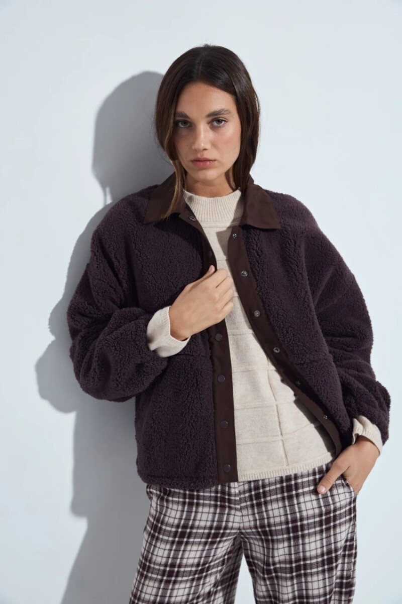 CAMPERA P.CAKE TEODORO - CHOCOLATE 