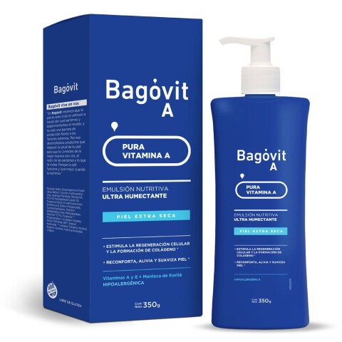 Bagóvit A emulsión nutritiva hidratante 350 g Bagóvit A emulsión nutritiva hidratante 350 g