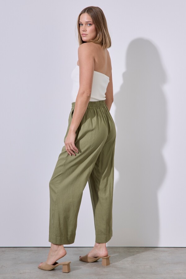 Pantalon Lino OLIVA