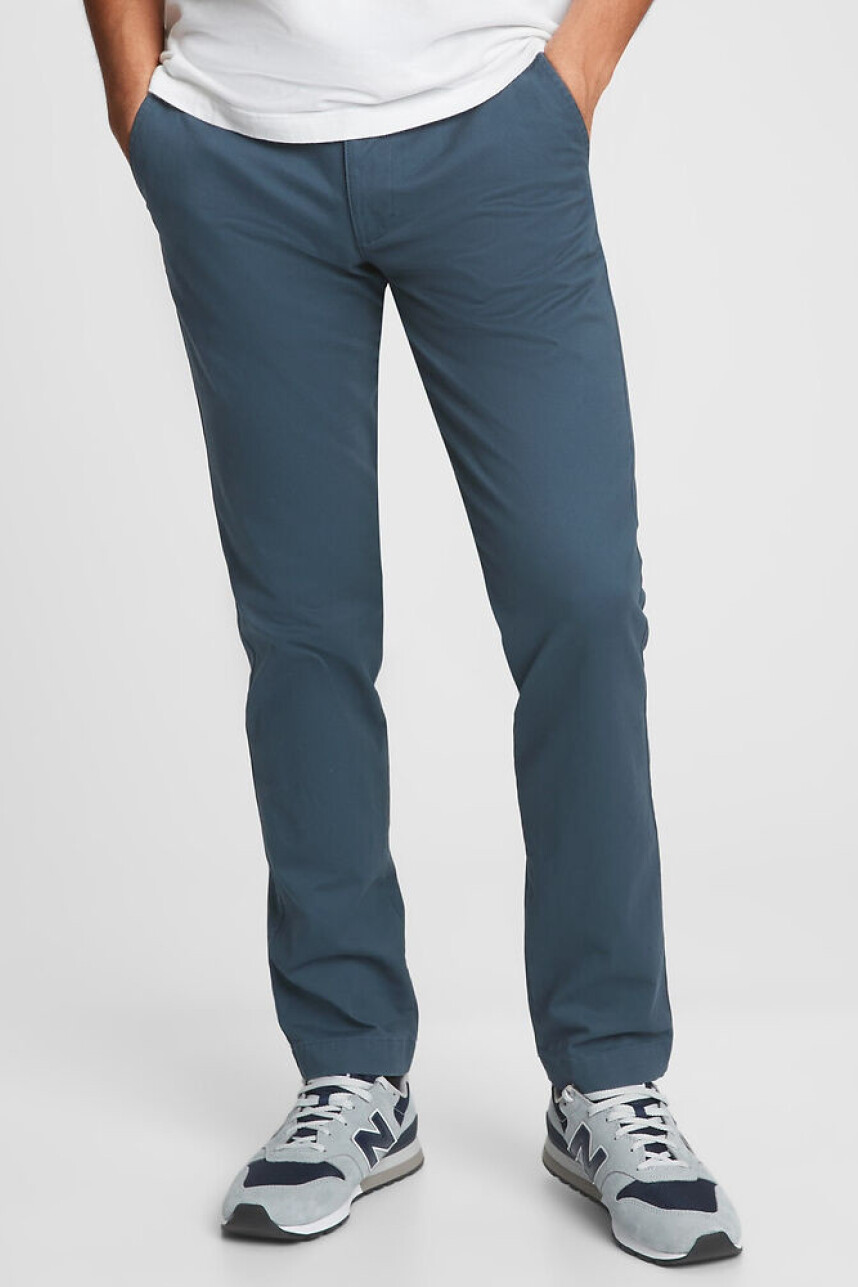 V-ESSENTIAL KHAKI SLIM FIT Medium Indigo 25