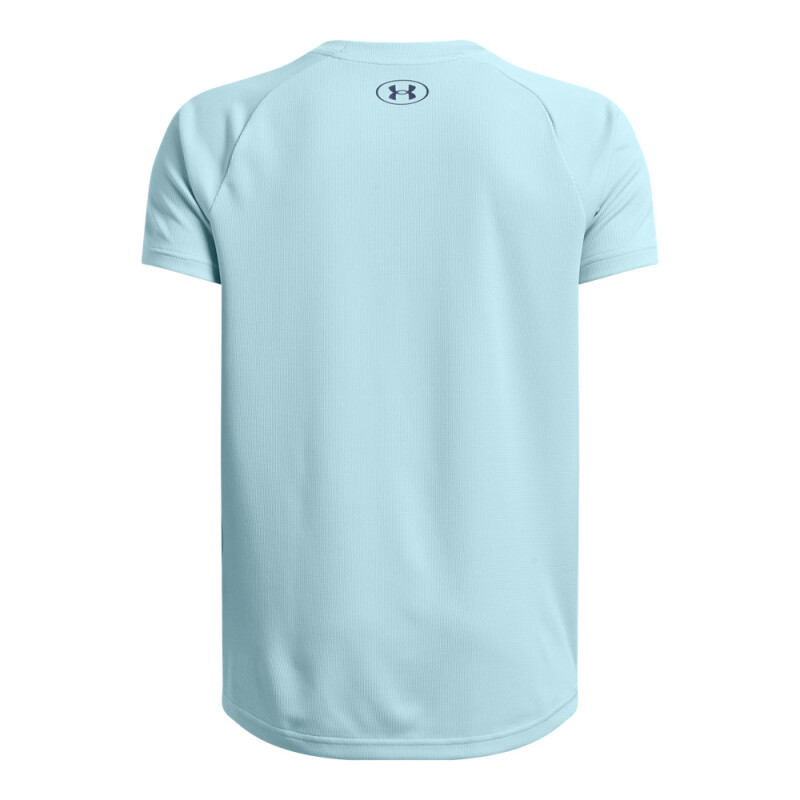 UA Tech Textured SS-BLU BLU-494