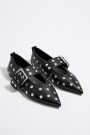 BAILARINA TACHAS PIEL Negro