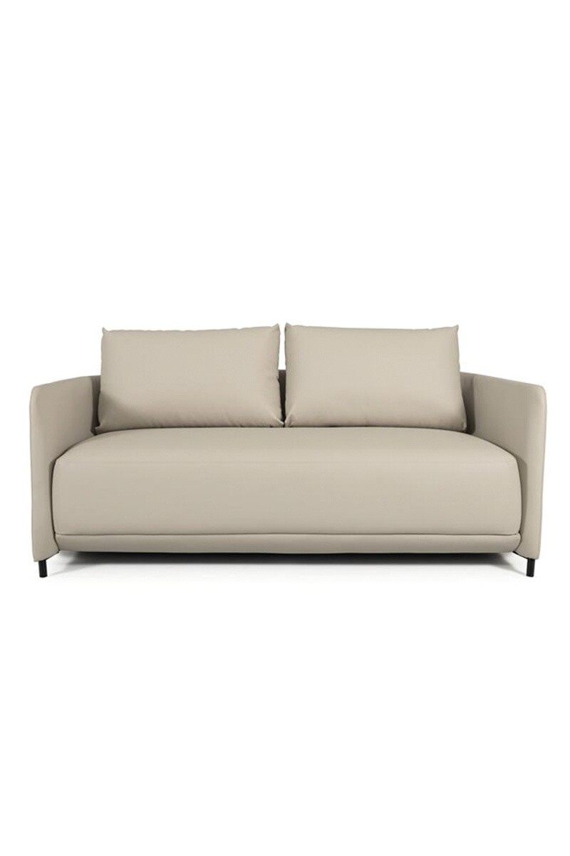 AFAGO SOFA AFAGO 170X83X78CM TELA SIMIL CUERO C3149
