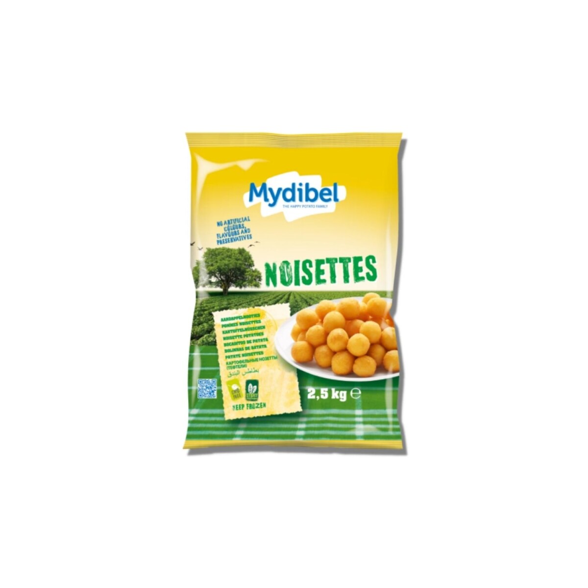 Papas Noissete Mydibel - 2.5kg 