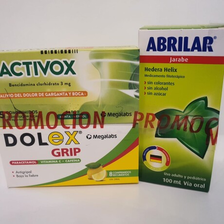 PACK INVIERNO ABRILAR+DOLEX GRIP+ACTIVOX PACK INVIERNO ABRILAR+DOLEX GRIP+ACTIVOX