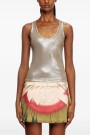 T-AMA TANK TOP Beige
