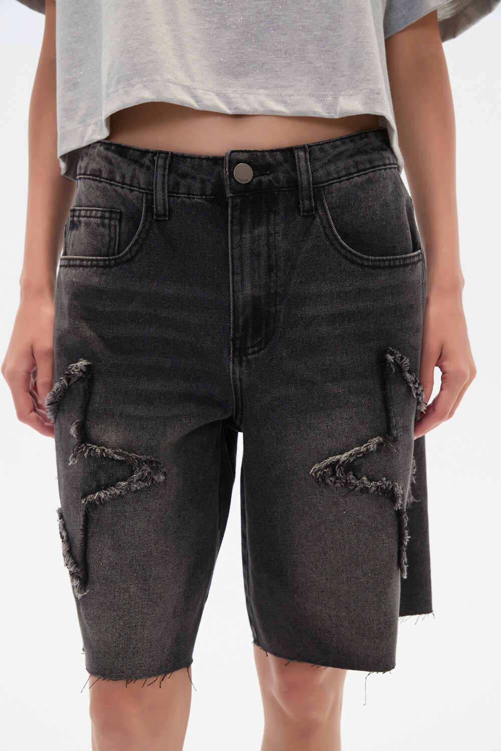 Bermuda Janet Gris Oscuro