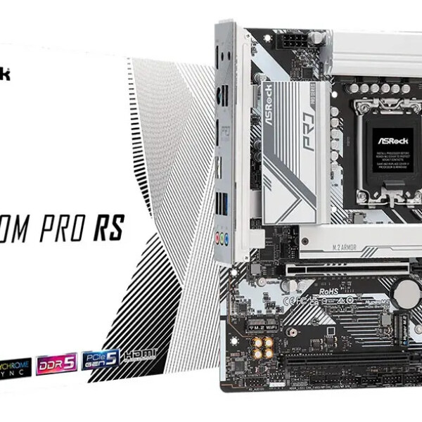 Motherboard Asrock B760m Pro Rs Lga 1700 Ddr5 Micro Atx PLACA MADRE ASROCK B760M PRO RS 1700