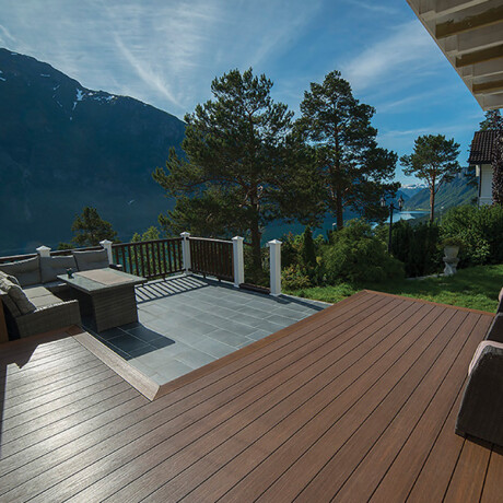 Deck Para Exterior en WPC Teak Deck Para Exterior en WPC Teak