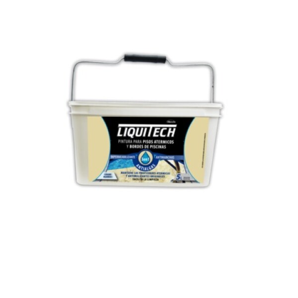 Pintura para Pisos y Bordes Atérmicos 5L Arena Liquitech