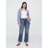 V-RELAXED STRAIGHT CROP MED AKUMAL MEDIUM WASH