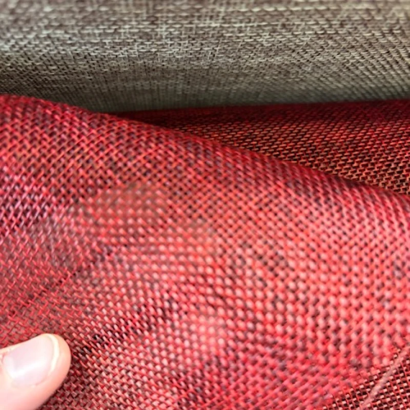 Arpillera Rojo