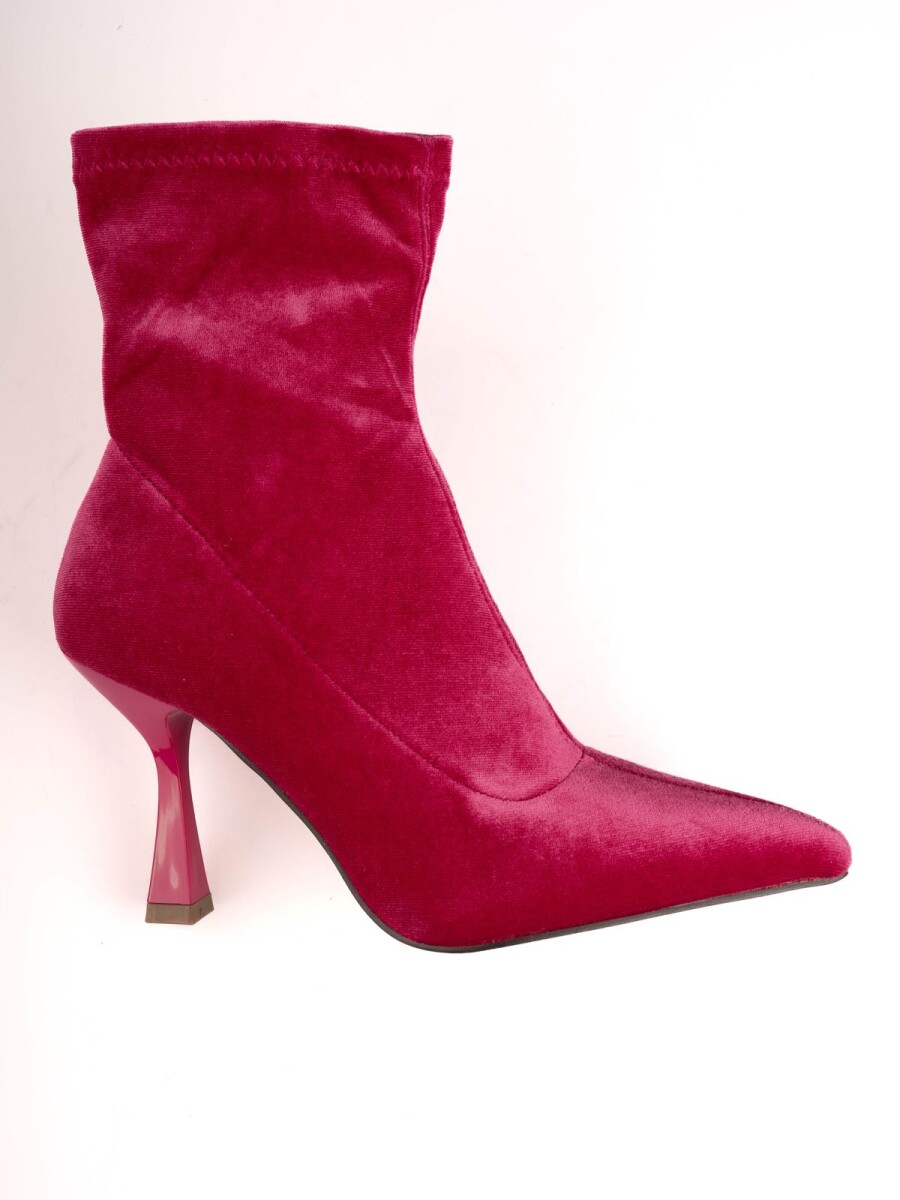 Bota Velvet - Fucsia 