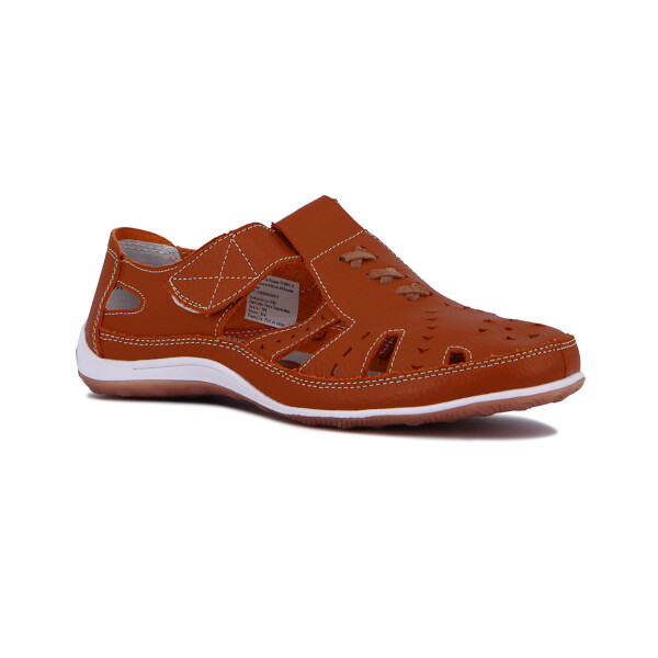 Wonder Guillermina Casual C/velcro Calada S/baja - Cognac Cognac