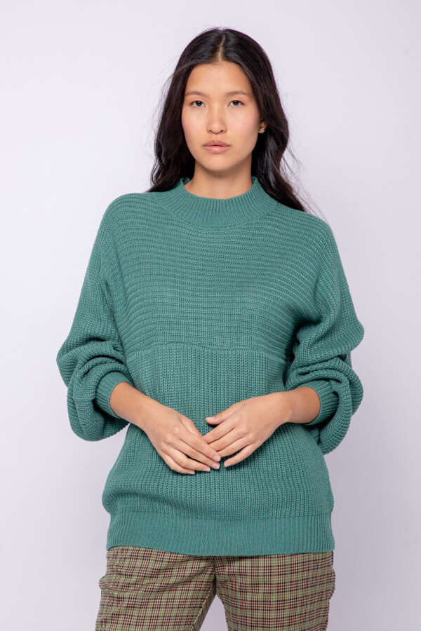 POLERA MARINA Verde Nilo