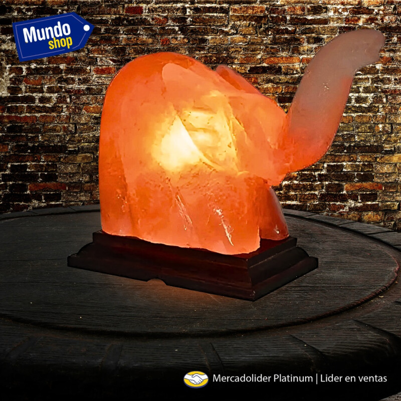 Lampara De Sal Elefante Himalaya Feng Shui Decorativa Lampara De Sal Elefante Himalaya Feng Shui Decorativa