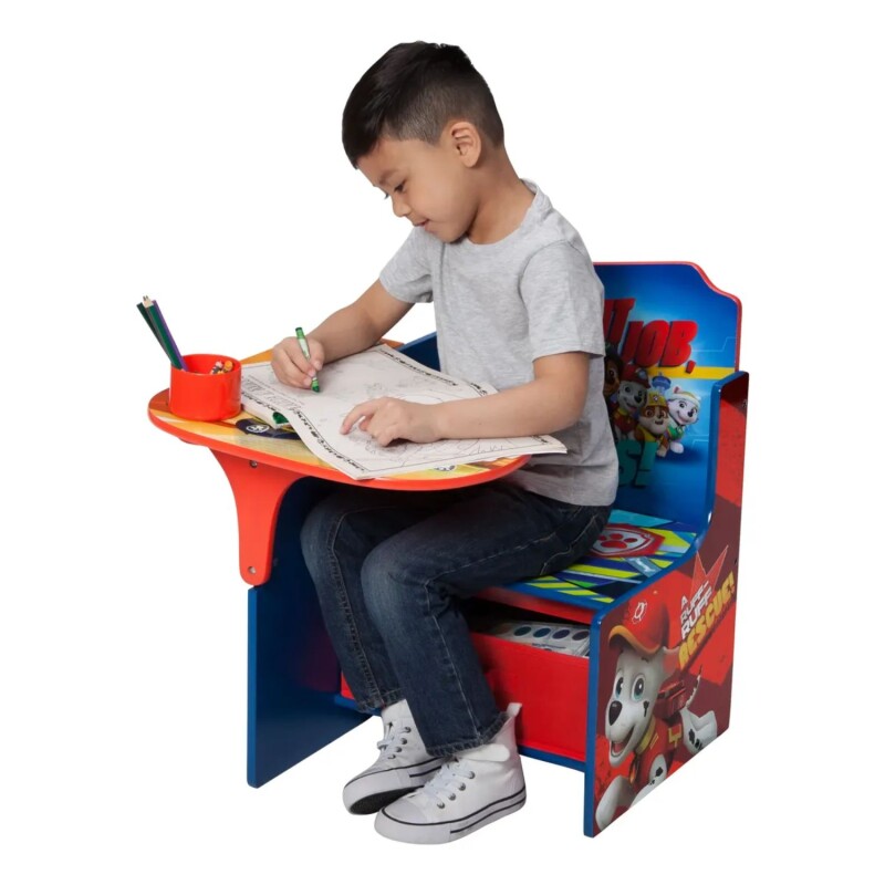 Escritorio infantil Disney con almacenamiento Paw Patrol