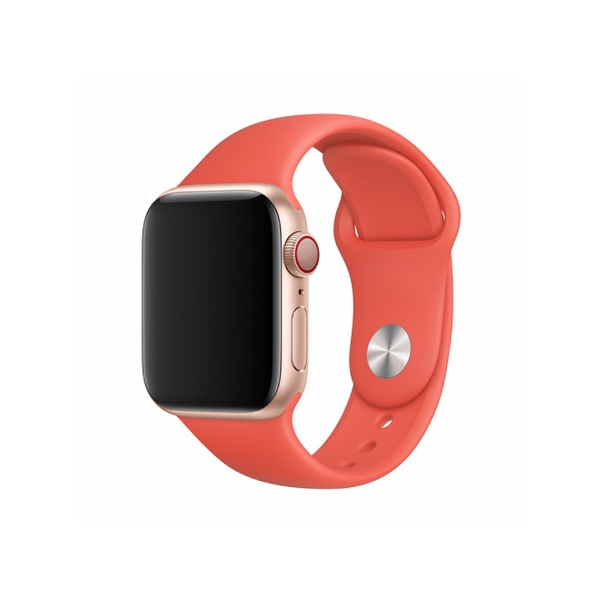 MALLA DE SILICONA PARA APPLE WATCH 38MM/40MM DEVIA DELUXE SPORT BAND - Nectarine 