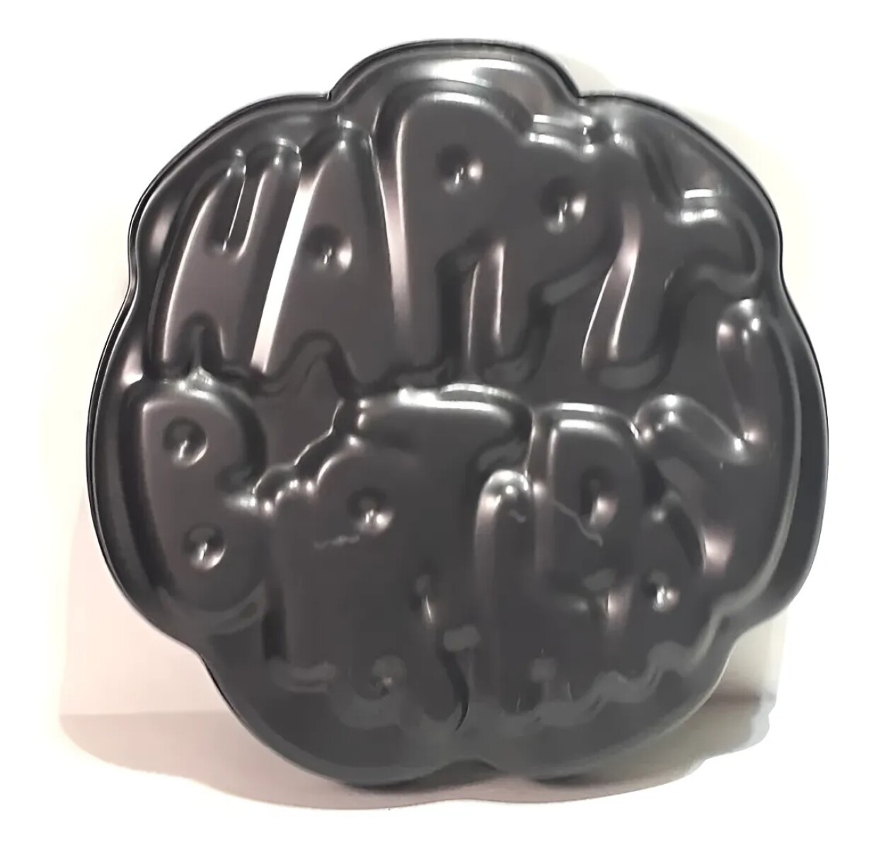 MOLDE DE TORTA CON LEYENDA "HAPPY BIRTHTDAY" 