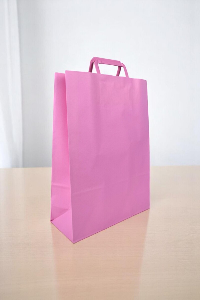 Bolsa lisa acuario 30x12x41 cm - PASTEL PINK 