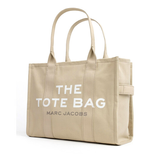 MARC JACOBS - THE LARGE TOTE,BLUE SHADOW Beige