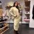 Vestido Beis Beige