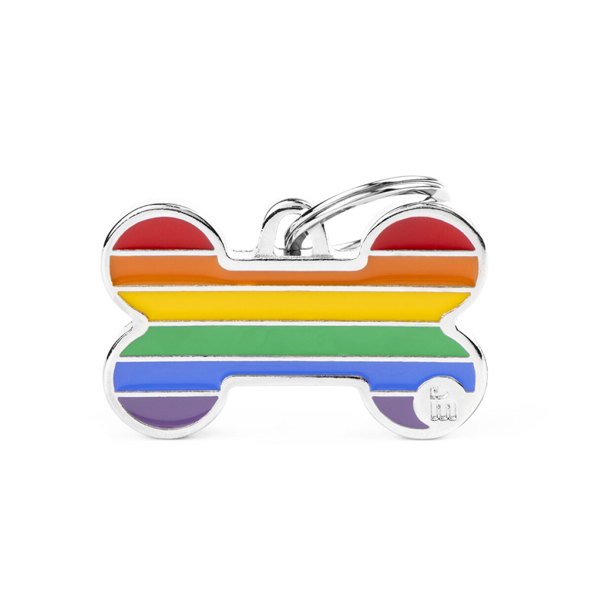 Chapita ID - Hueso Rainbow 