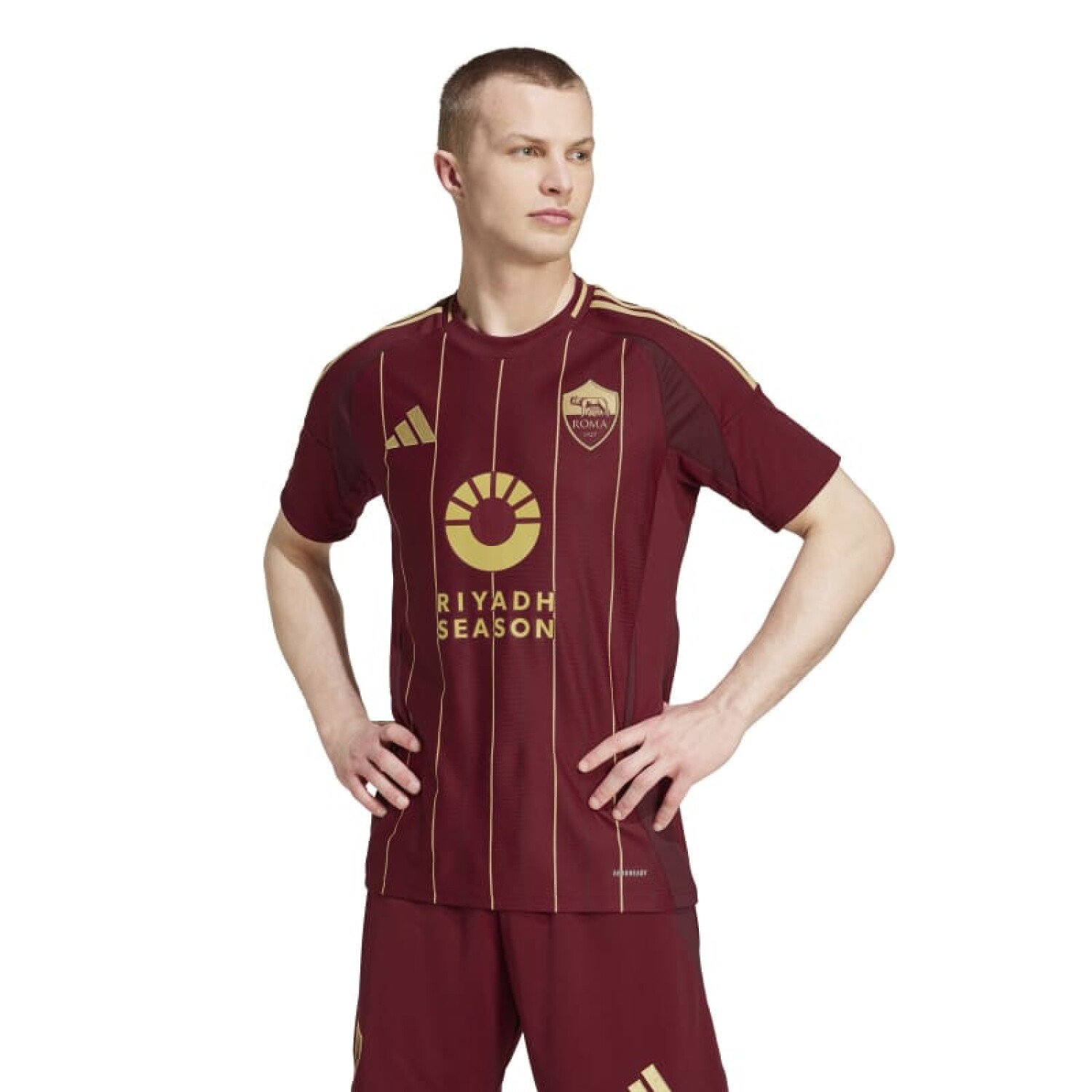 Camiseta Adidas AS Roma 24 25 Rojo Fitpoint