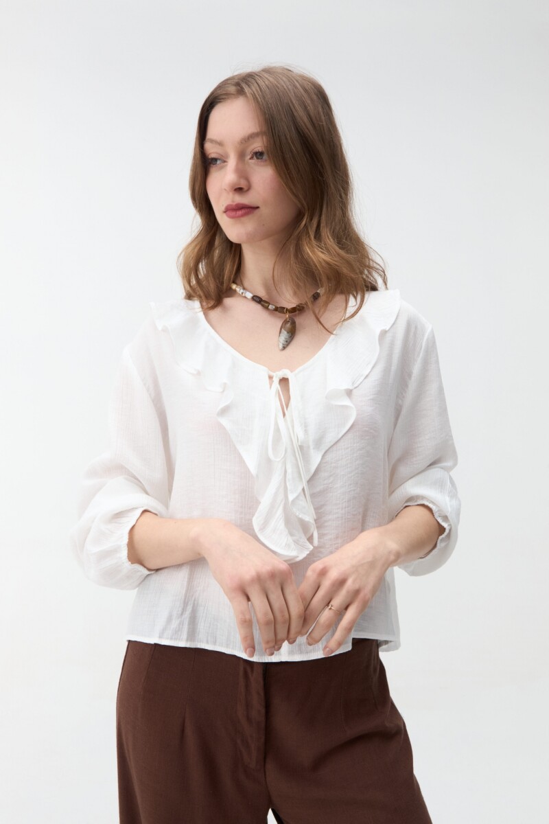BLUSA NAIREL - Blanco 