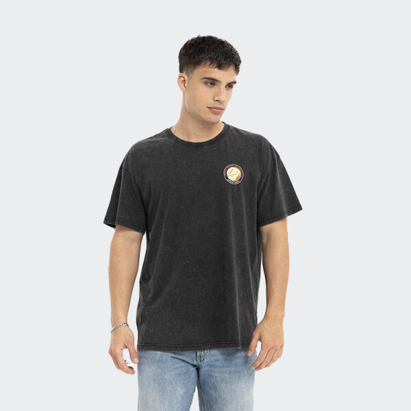 Remera Reef Oversize Negro