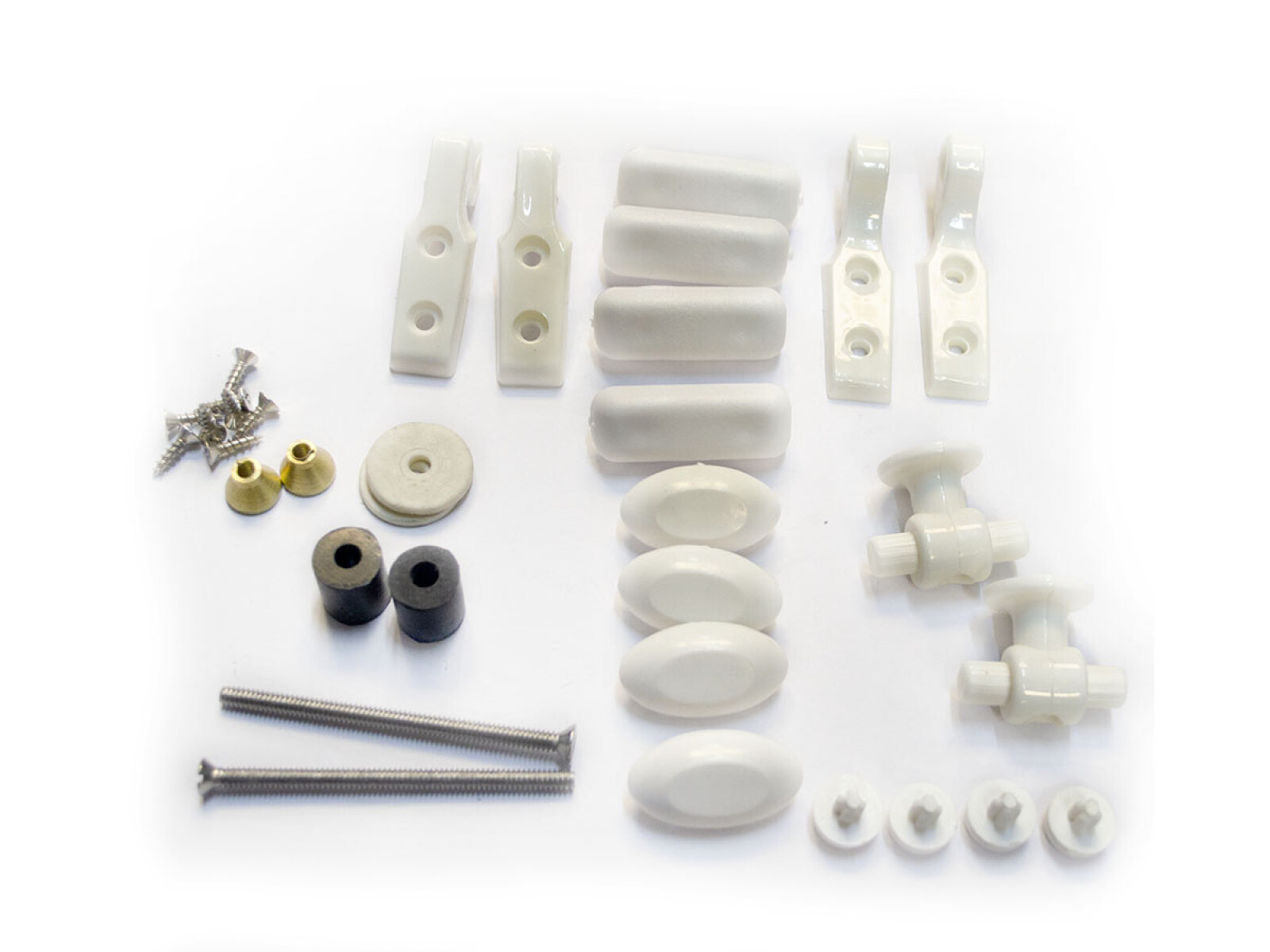 Repuesto Bisagra Vti Para Baño Color Blanco Mate 