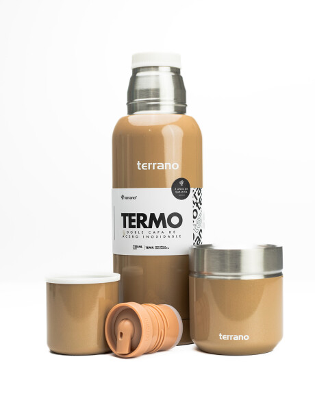 Kit 750ML Slim + Mate Folkie Oro