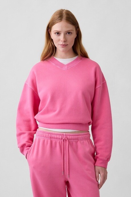 Buzo Deportivo Mujer French Pink