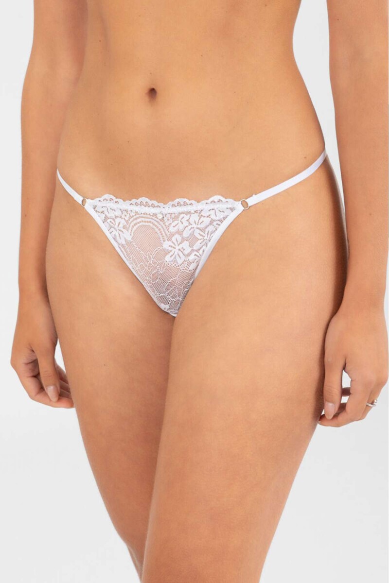 Colaless tirita orquidea - Blanco 