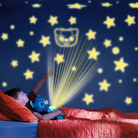 Peluche luminoso - Star Belly Cachorro azul