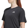 REMERA ADIDAS ADI365 RUNNING MUJER JZ7808 Negro