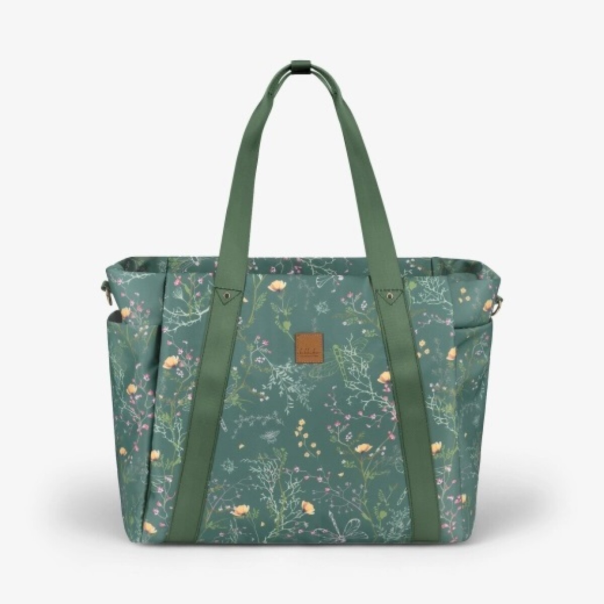 Bolso maternal Florence KIKKABOO - verde 