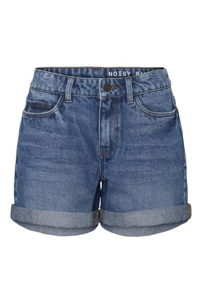 Short Miley Mom Fit Medium Blue Denim