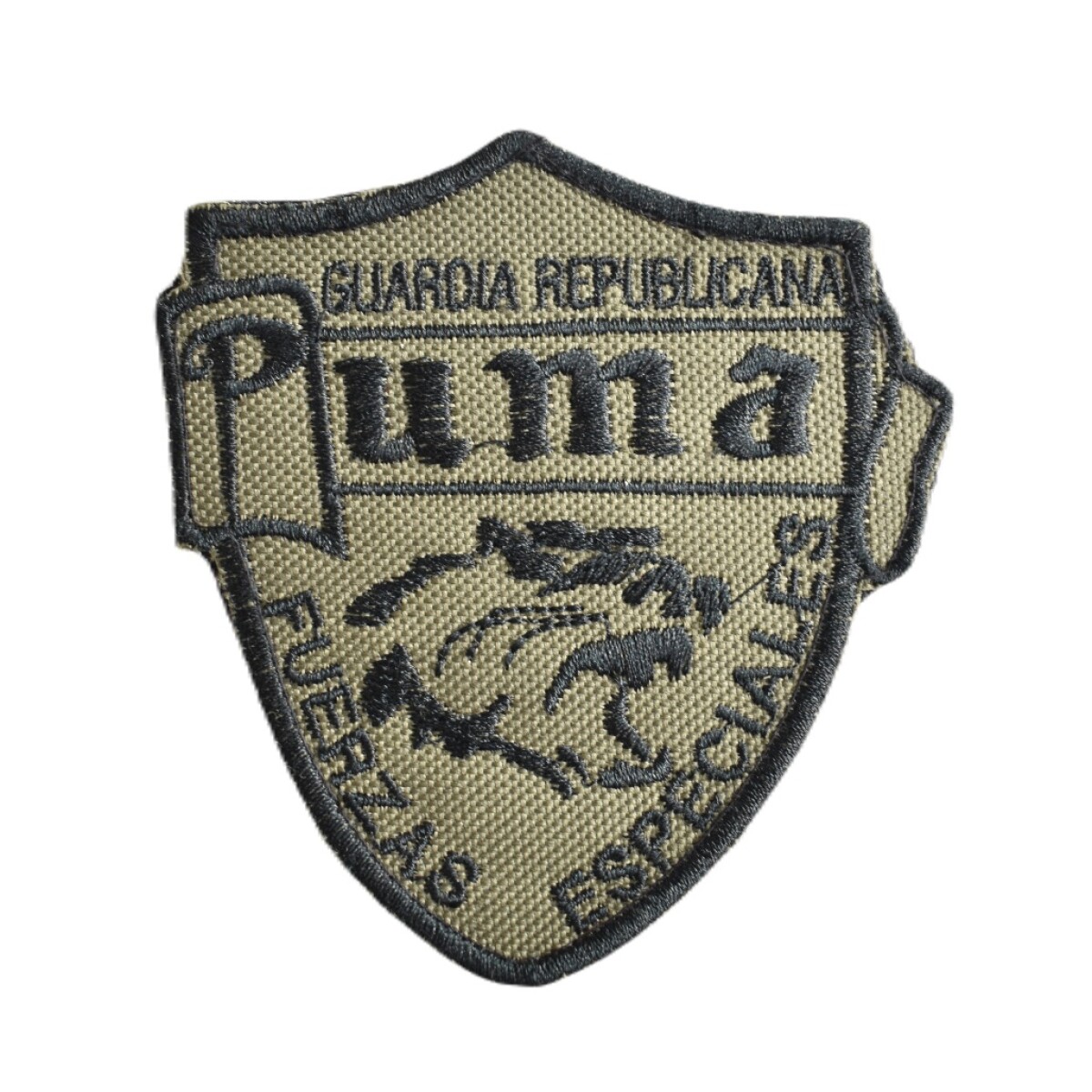 Parche bordado PUMA Fuerzas Especiales - Guardia Republicana - Verde 