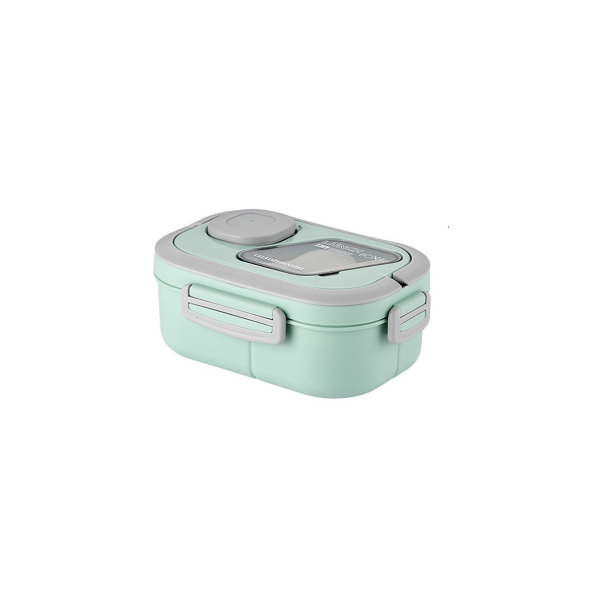 Bento box dos pisos 1.2L - verde 