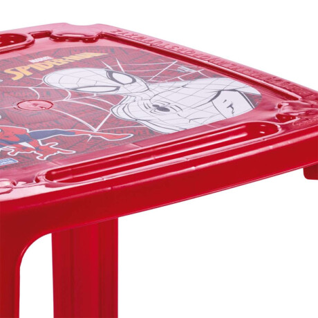 Mesa Plástica Infantil PVC Para Colorear Spiderman