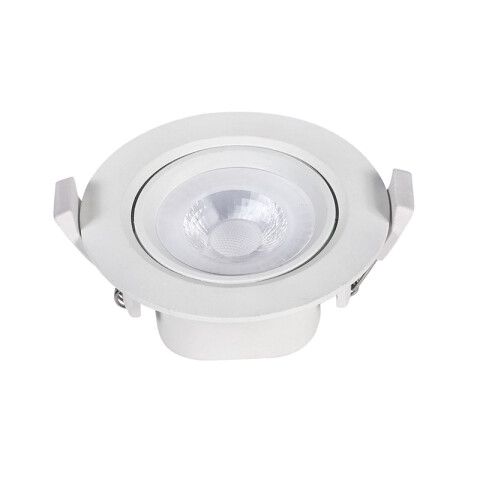 Luminaria de embutir LED redonda 5W neutra Ø91mm IX2060