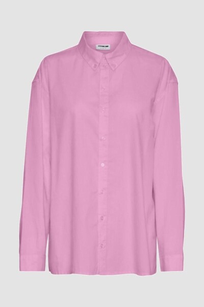 Camisa Violet Oversize Fuchsia Pink